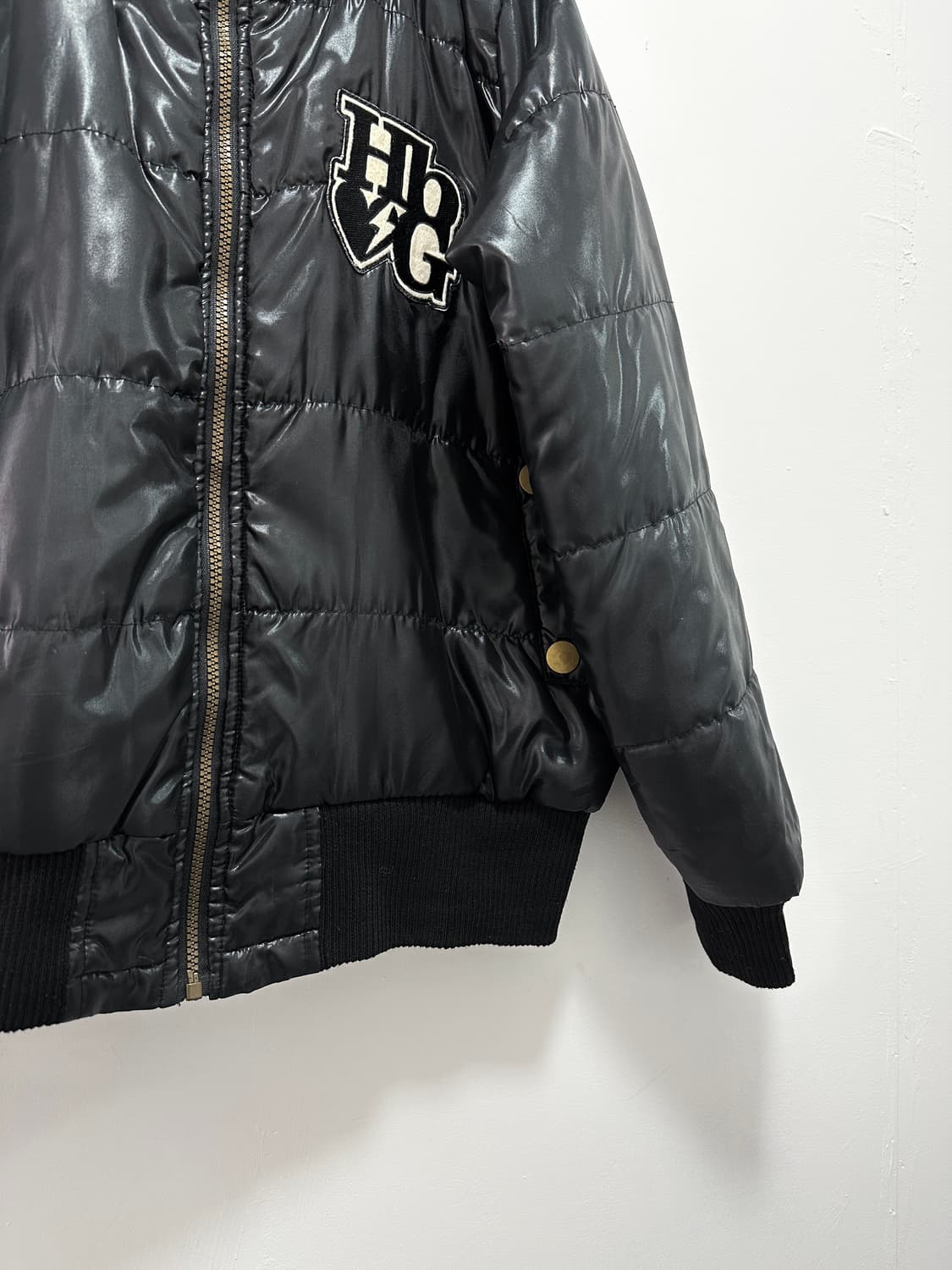 HBG black crop puffer 상품이미지5