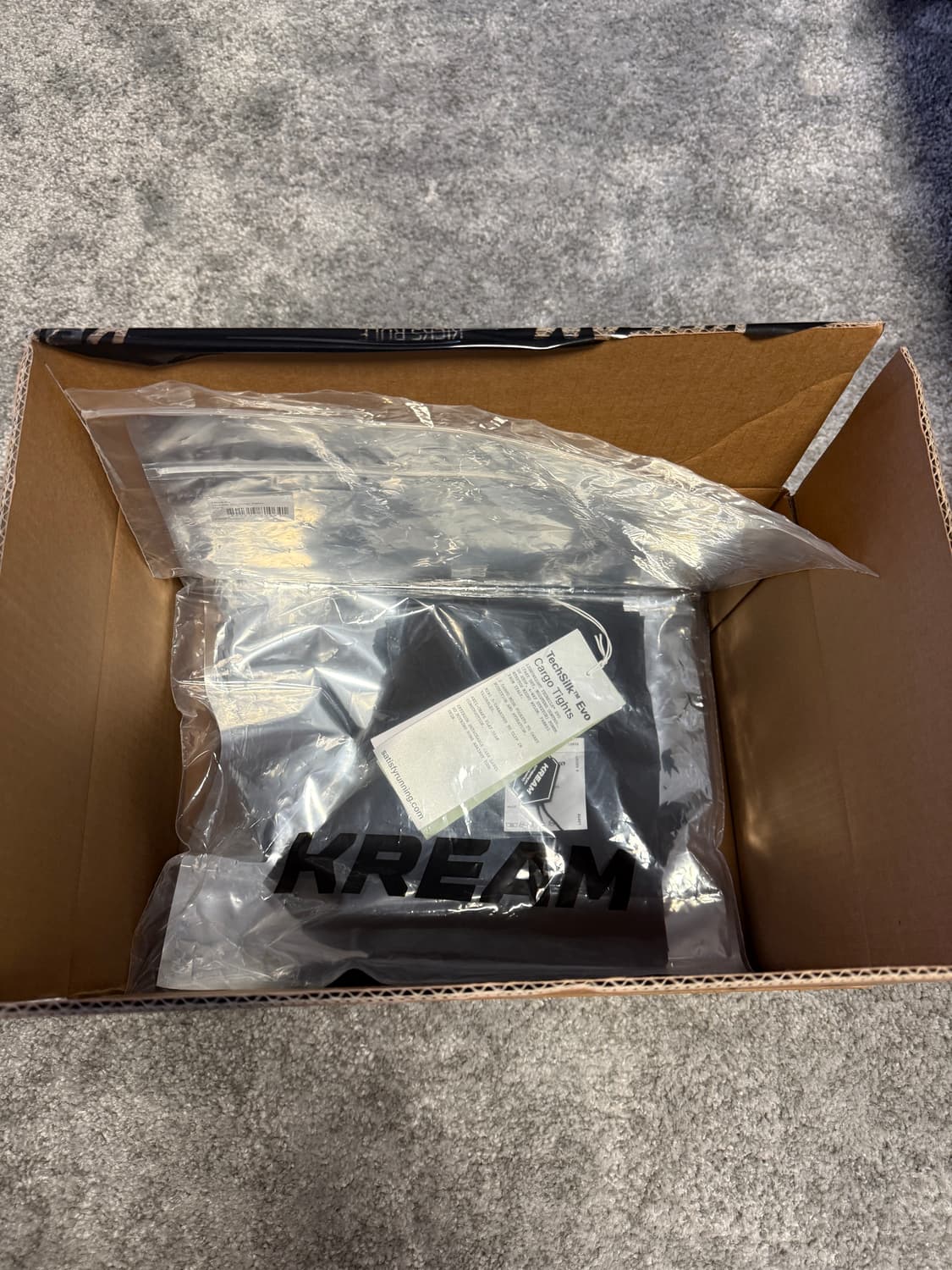 새티스파이 테크실크 에보 카고 타이즈 블랙 S 상품이미지3