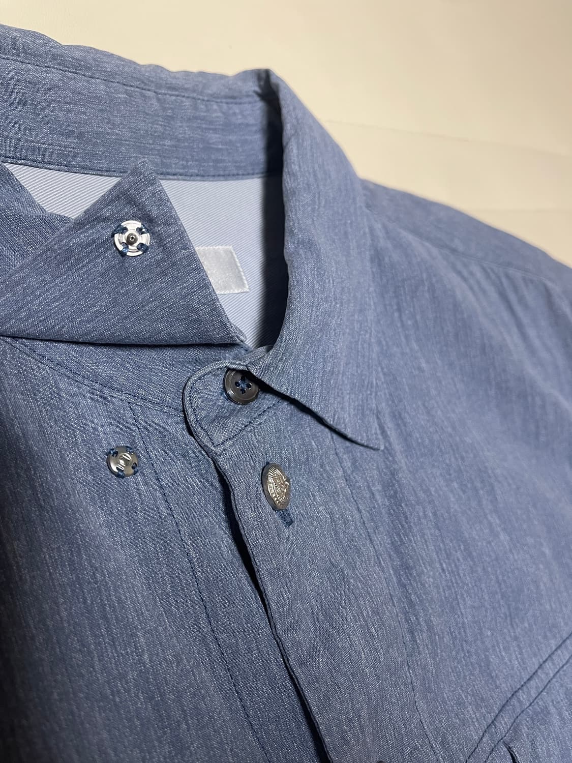 타임 옴므 샴브레이 셔츠 110 상품이미지3