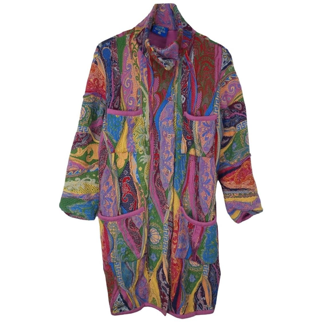 [오스트레일리아 빈티지]에스닉 3D 케이블 니트 롱 가디건 M18053  상품이미지2