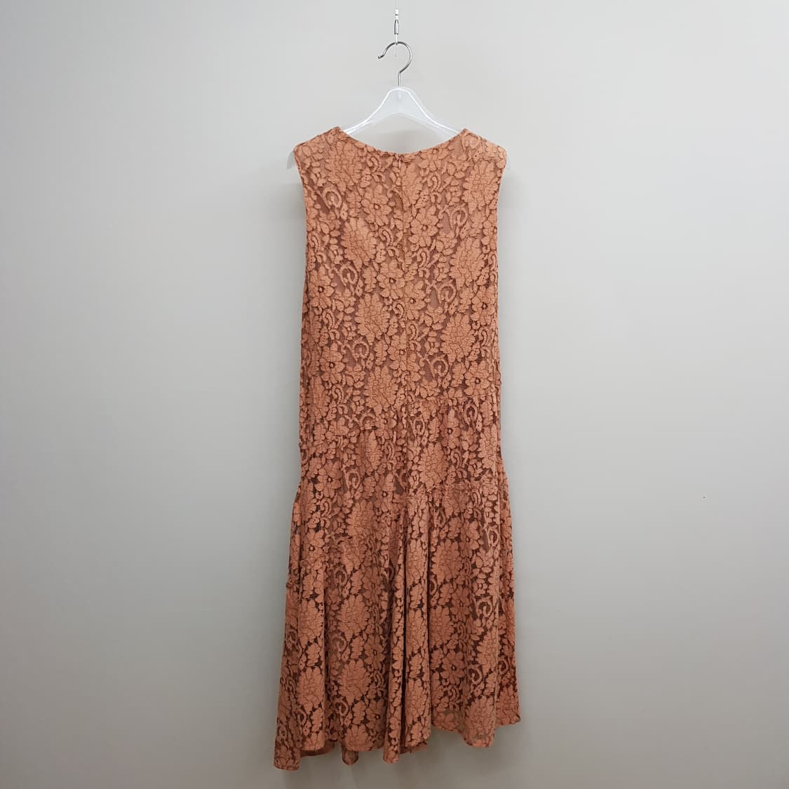 한섬 마인 2020 레이스 배색 투피스 원피스 세트 76-90-155 상품이미지6