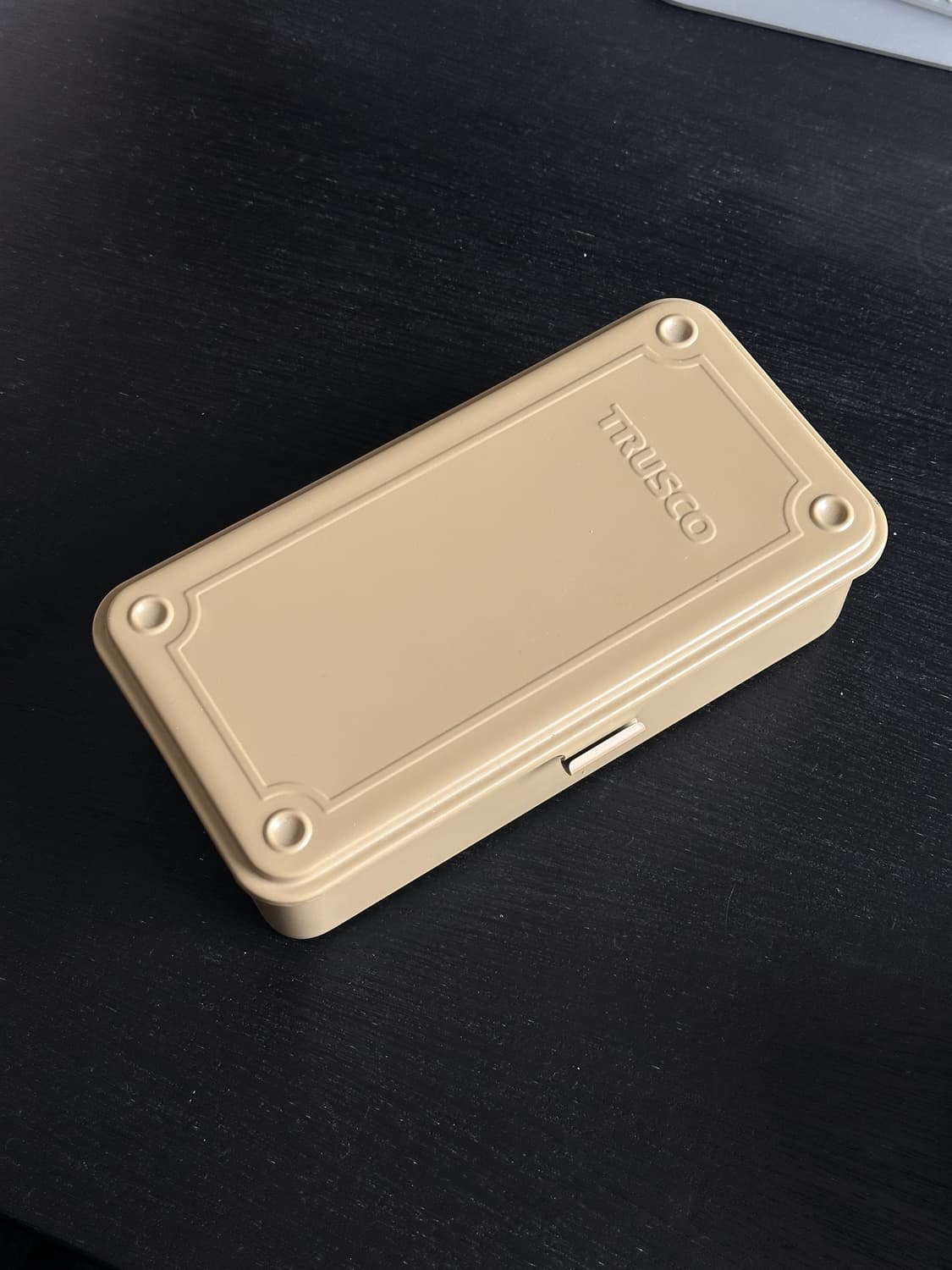 트러스코 철제 공구함 툴박스 T-190 샌드베이지 상품이미지1