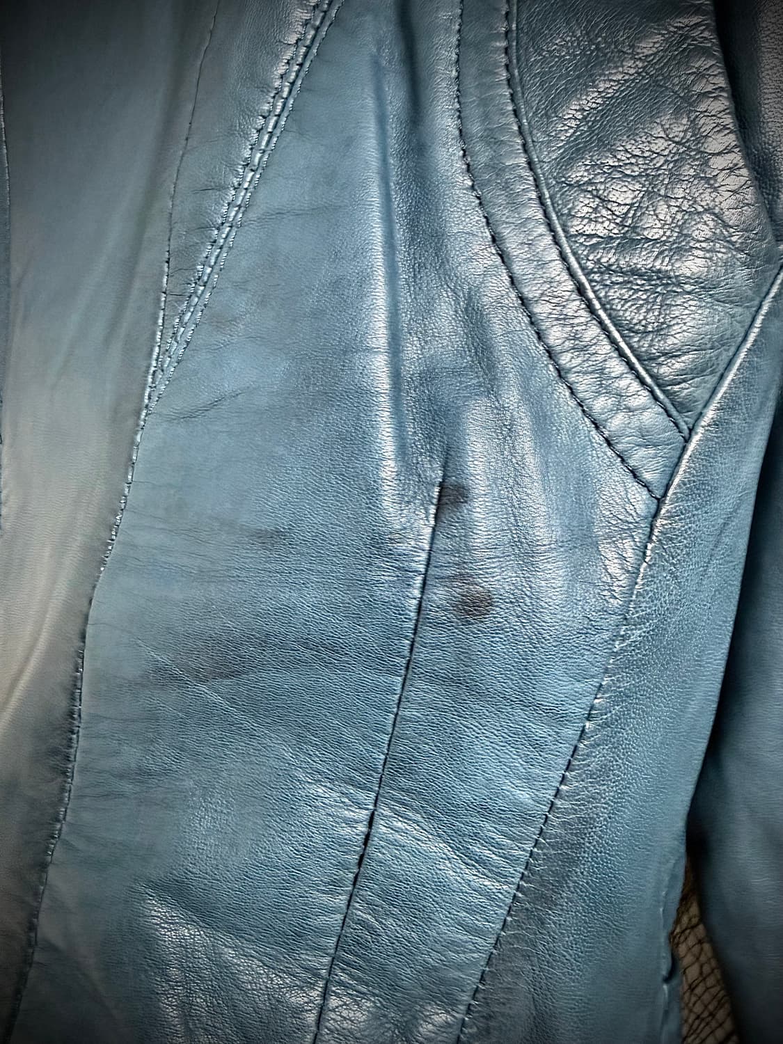 Real leather jacket 상품이미지6