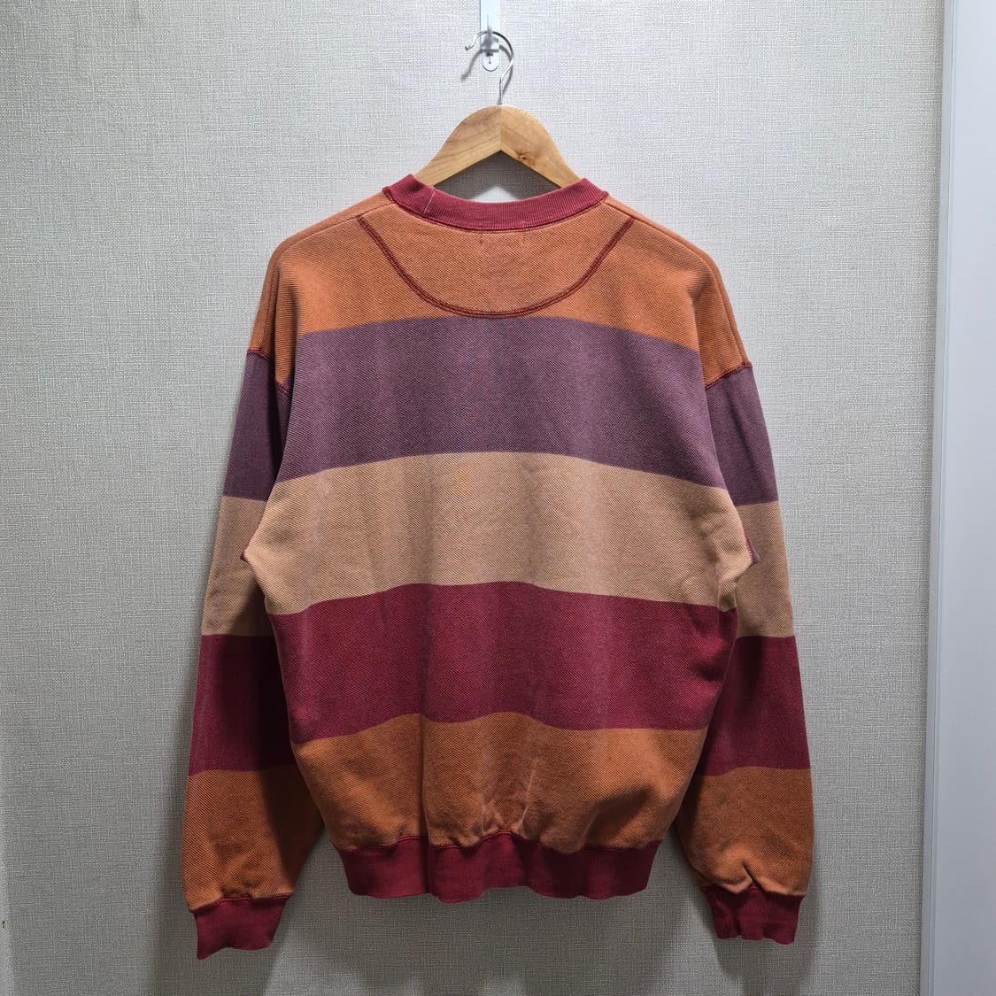 (S) 파리게이츠 컬러블록 라운티 크루넥 상품이미지6