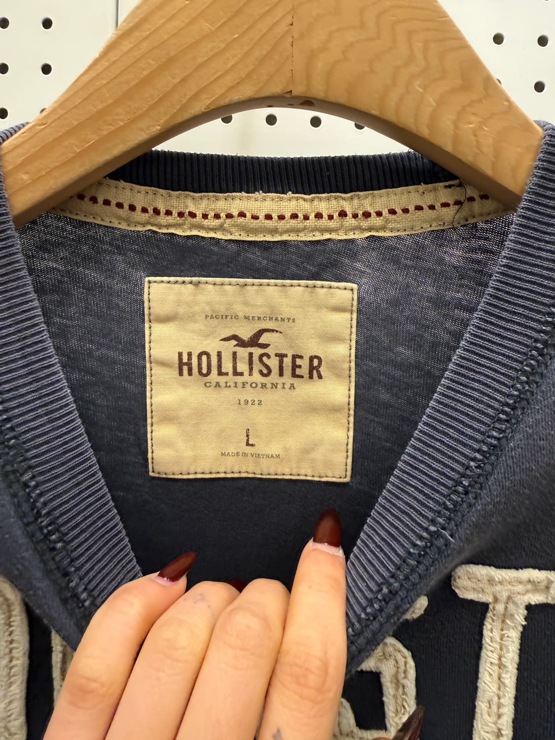 홀리스터 로고 그래픽 반팔 티셔츠 U1502 상품이미지5