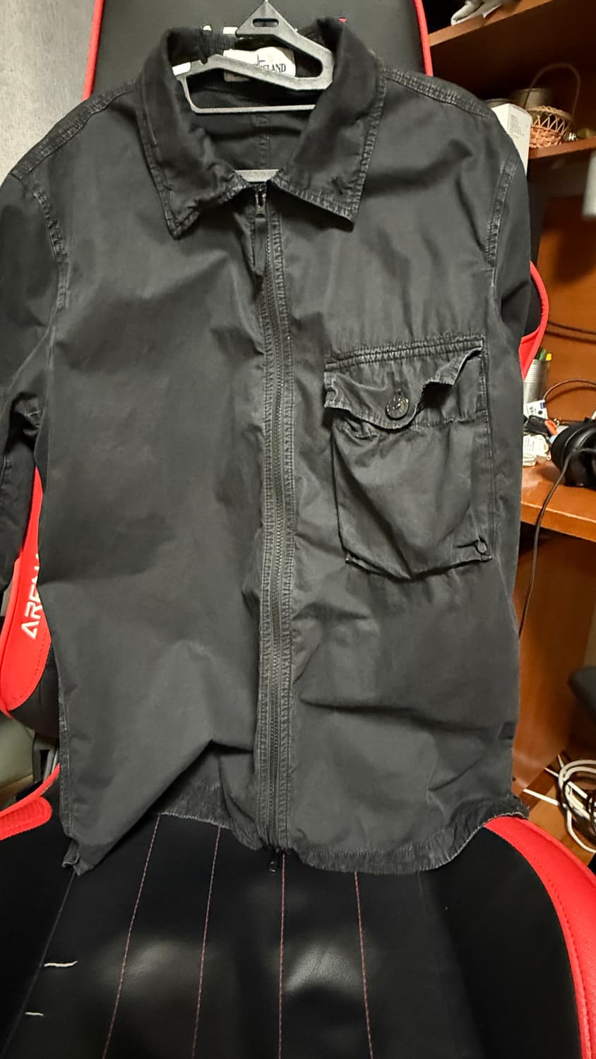 스톤아일랜드 올드이펙트 셔츠자켓 L 상품이미지1