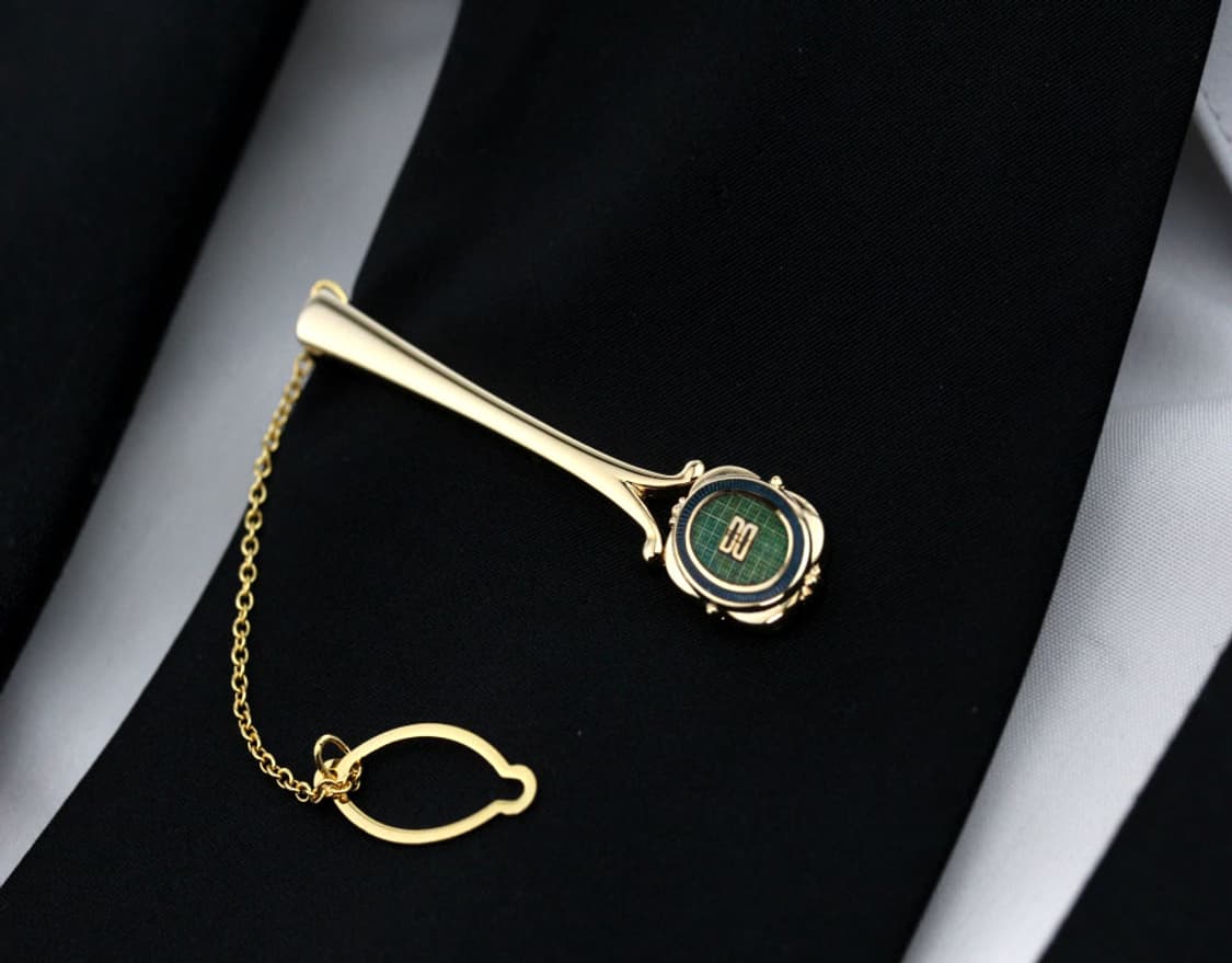 닥스 A+등급 5.3cm 남자 명품 넥타이핀 커프스 세트 상품이미지9