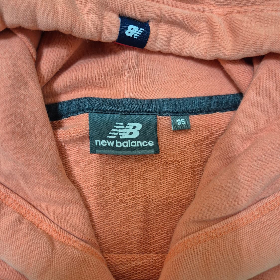 뉴발란스 여성 오리지널 빅로고 후드티 상품이미지5