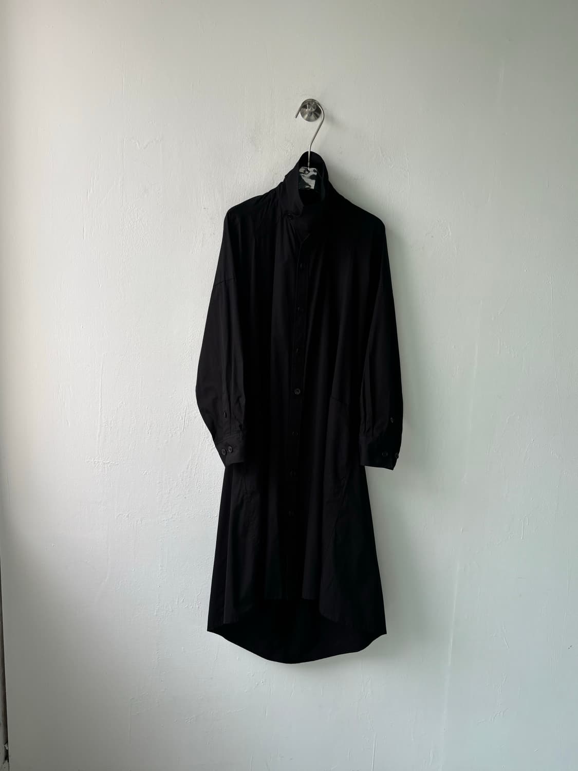 요지야마모토 하이넥 코트  상품이미지4