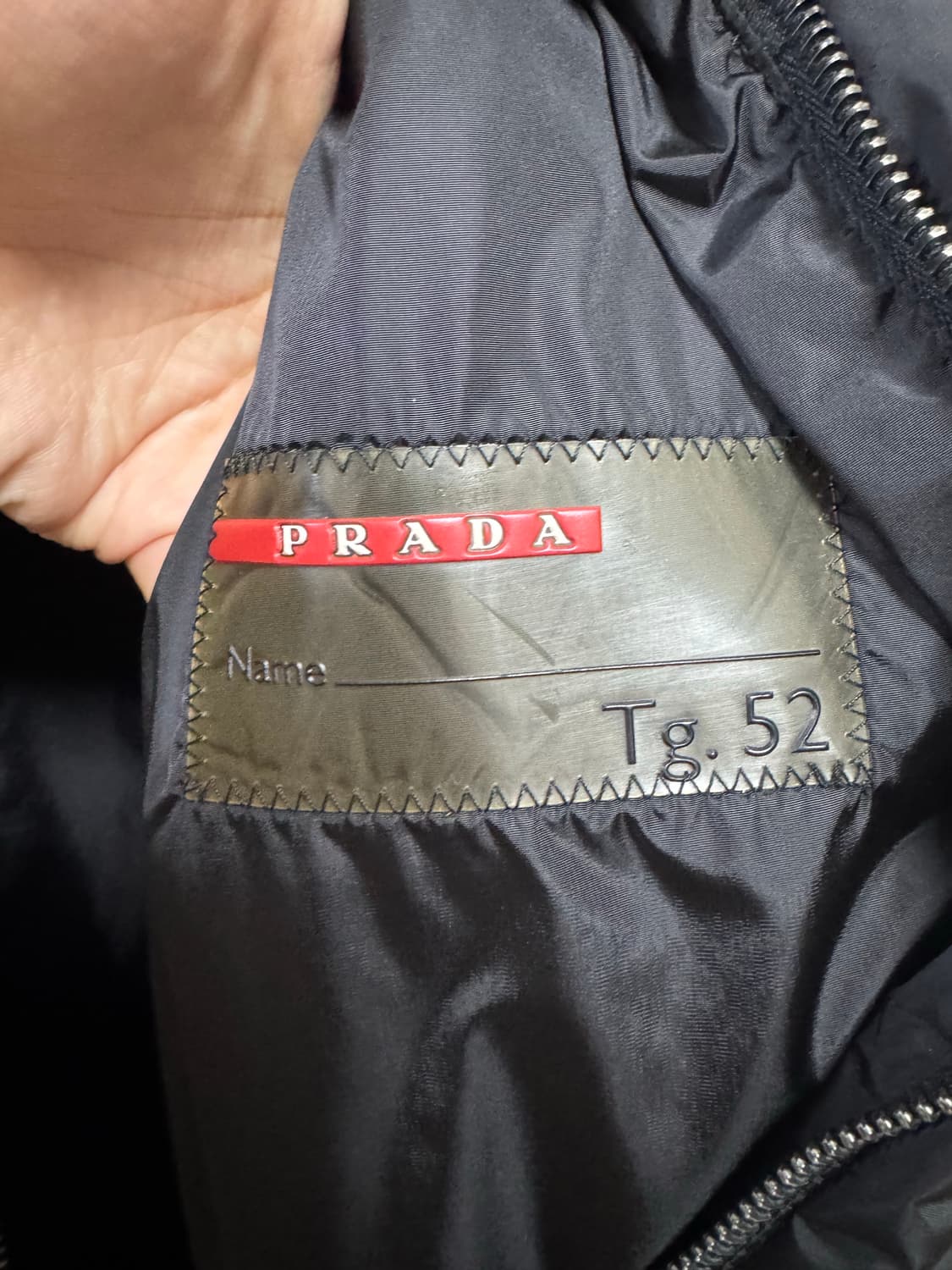 프라다스포츠 나일론 하이넥 자켓 상품이미지7