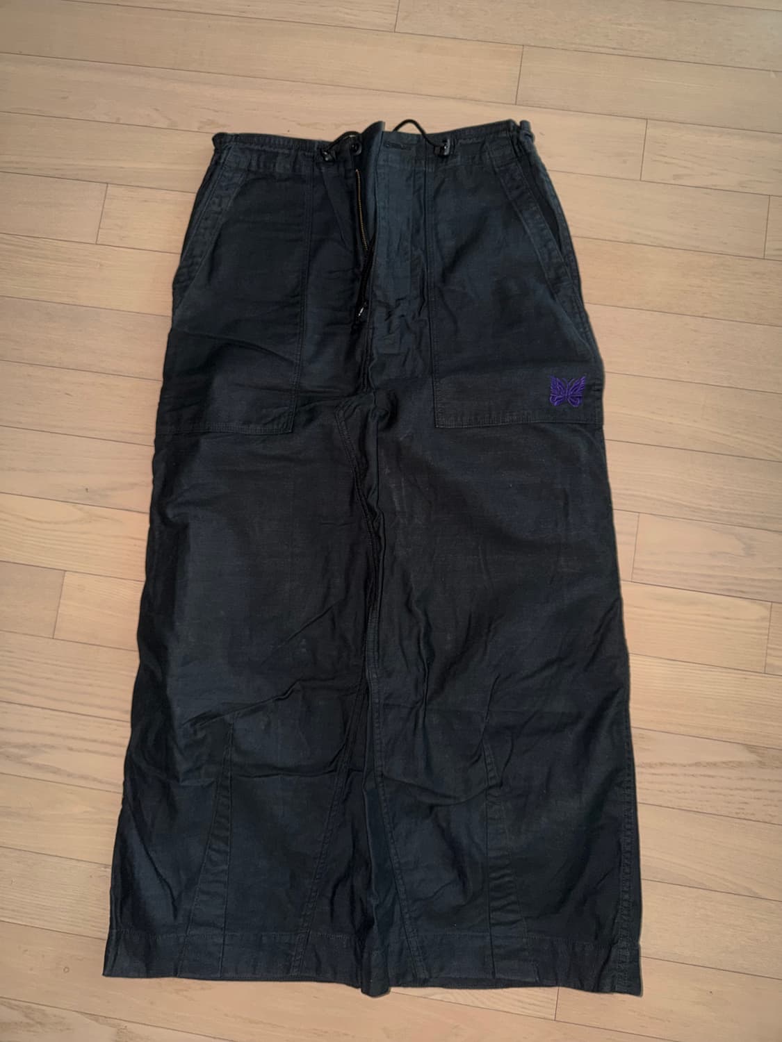 니들스 맥시스커트 블랙 상품이미지1