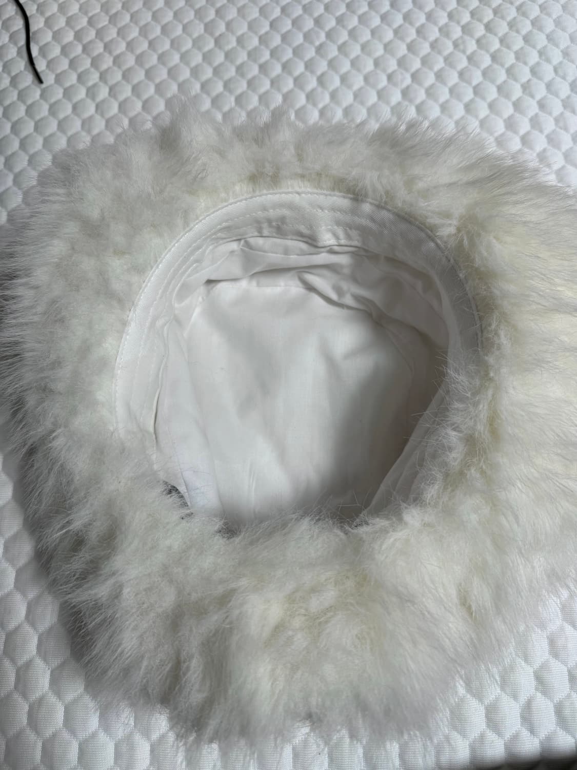 어썸니즈 부니 버킷 햇 리본 화이트 상품이미지5