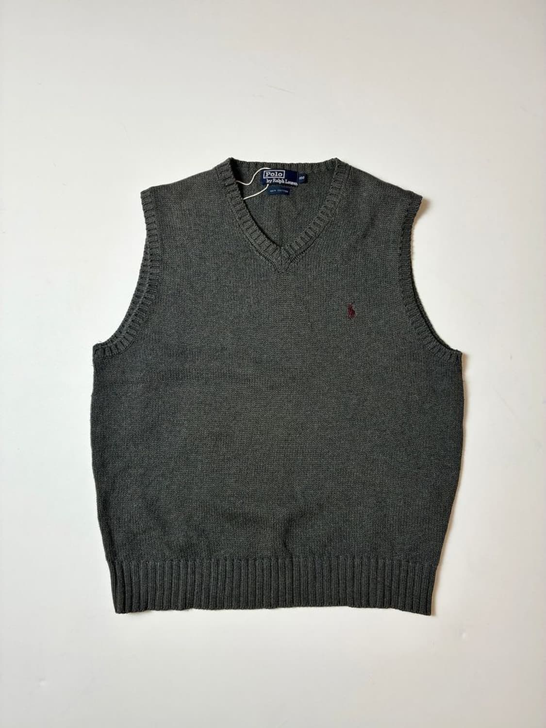 폴로 랄프로렌 90's 코튼 니트 조끼 PN8309 상품이미지1