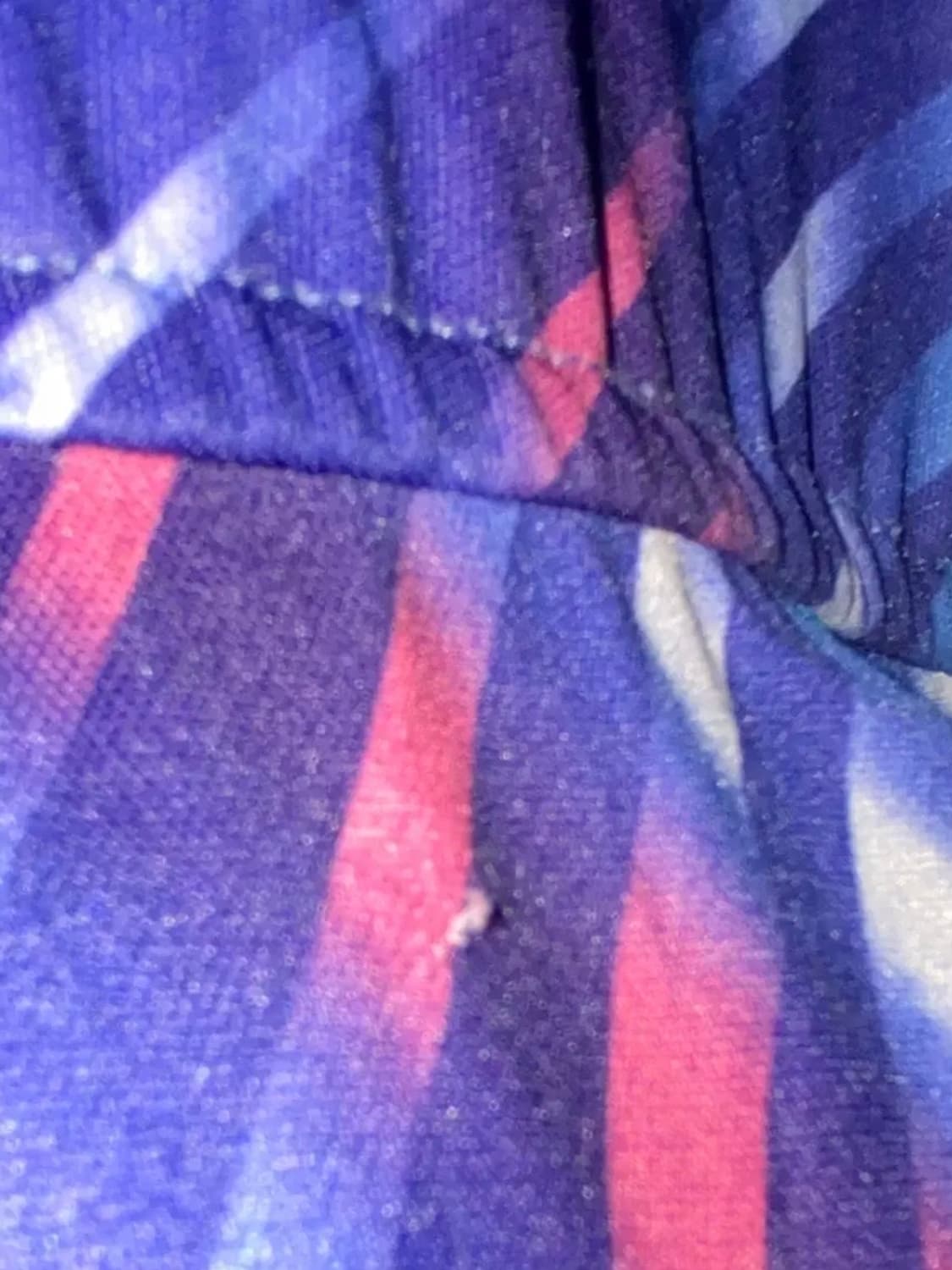 레트로 빈티지 프릴카라 리본 미디 블루 원피스 80년대 디스코 풍 상품이미지3