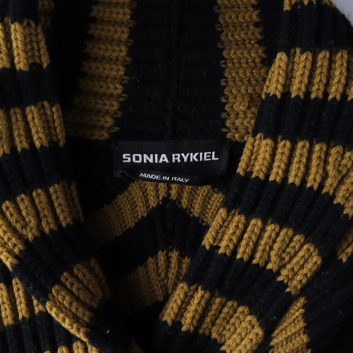 소니아리키엘 브이넥 울 스트라이프 가디건 상품이미지5