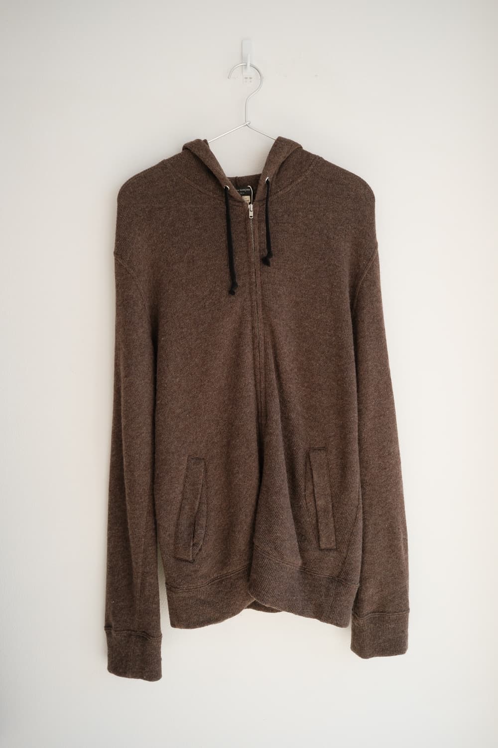 Knit hood zip 상품이미지1