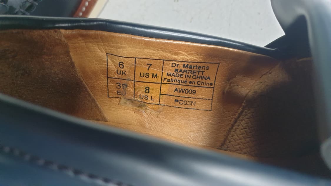 닥터마틴 바렛 네이비 테슬 로퍼 UK7 상품이미지6