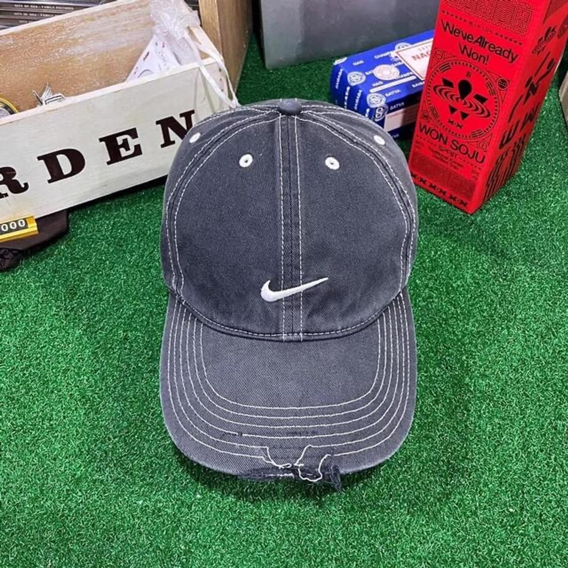 나이키 데미지 피그먼트 캡  상품이미지2