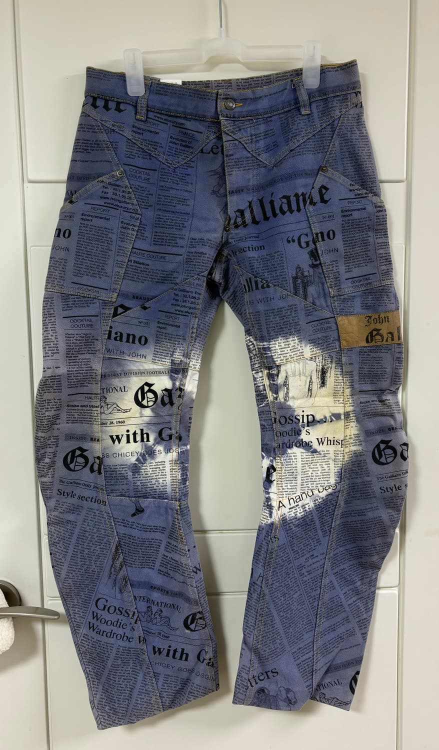 JohnGallianoSS2006 Gazette Denim Pants 상품이미지1