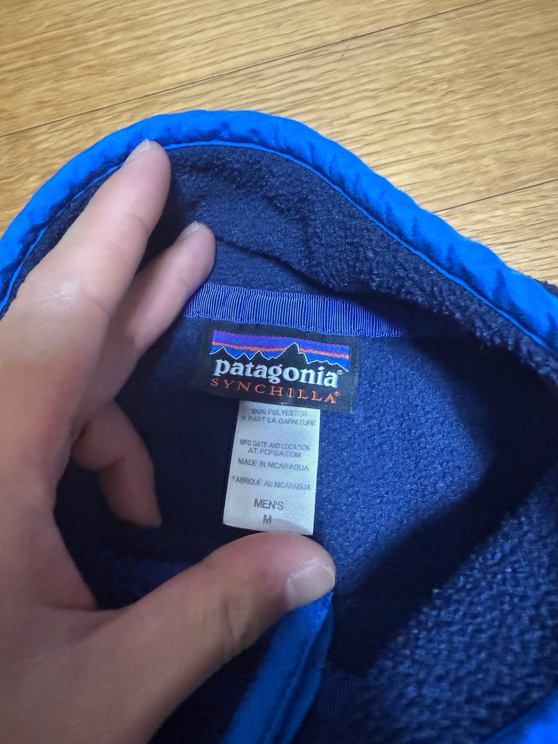 파타고니아 신칠라 M 네이비레드 상품이미지3