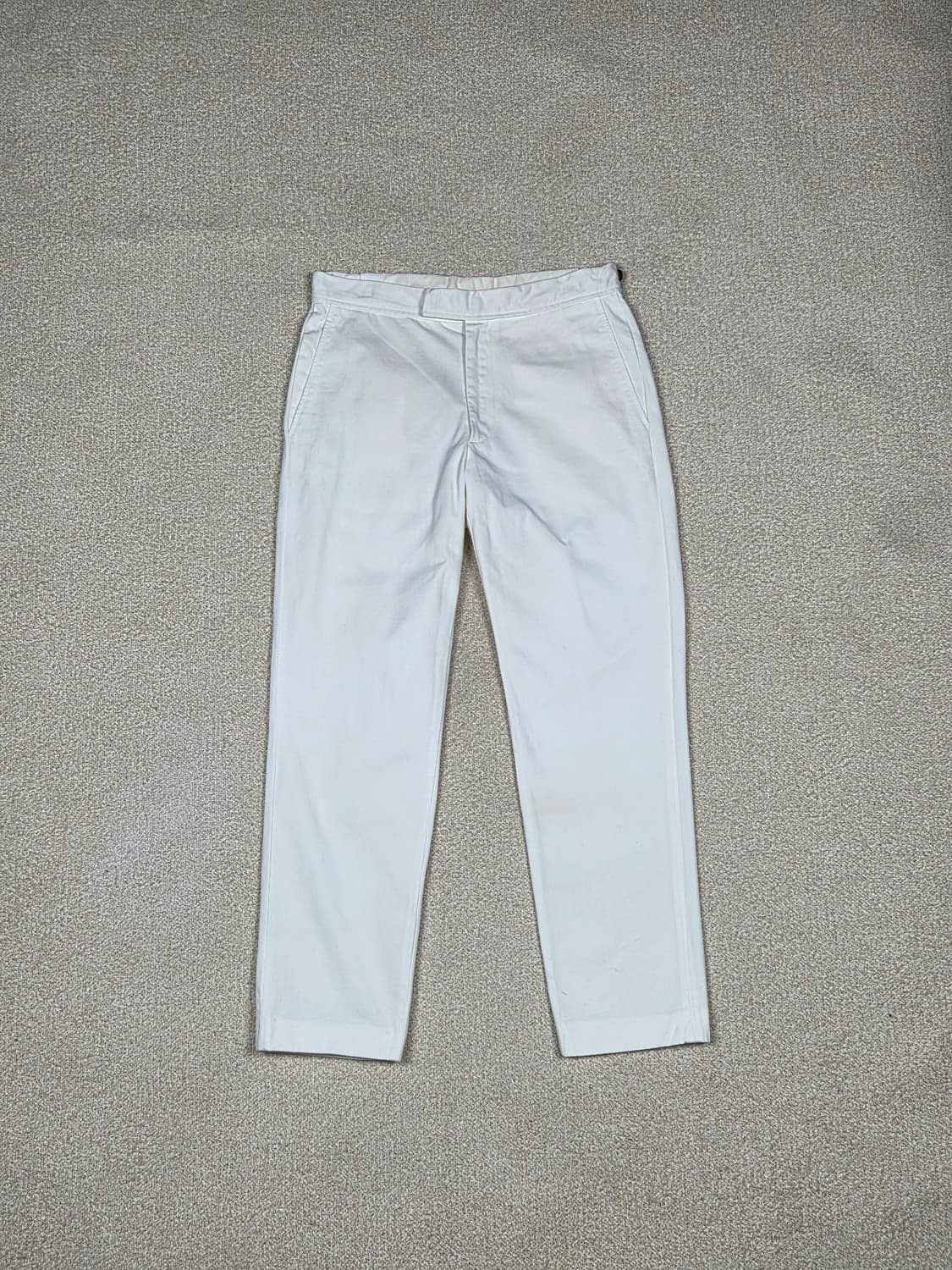 [질샌더] 코튼 사이드 어저스터 팬츠 | 00255 상품이미지1