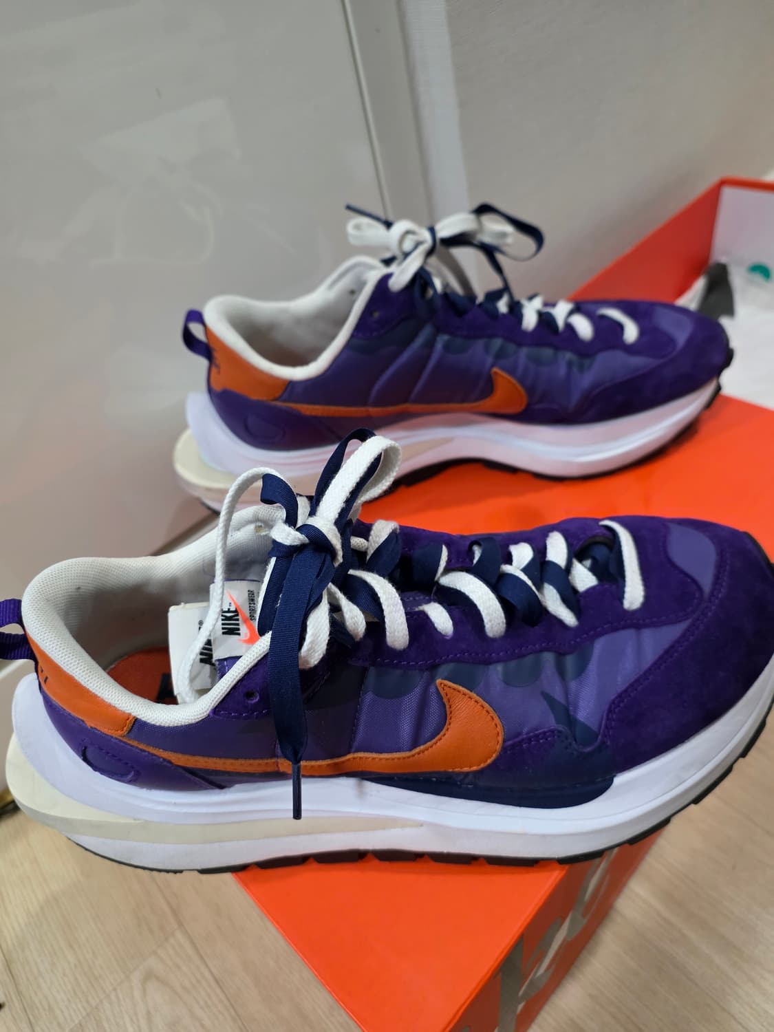 나이키 사카이 베이퍼와플 다크 아이리스 285 나코탭 상품이미지2