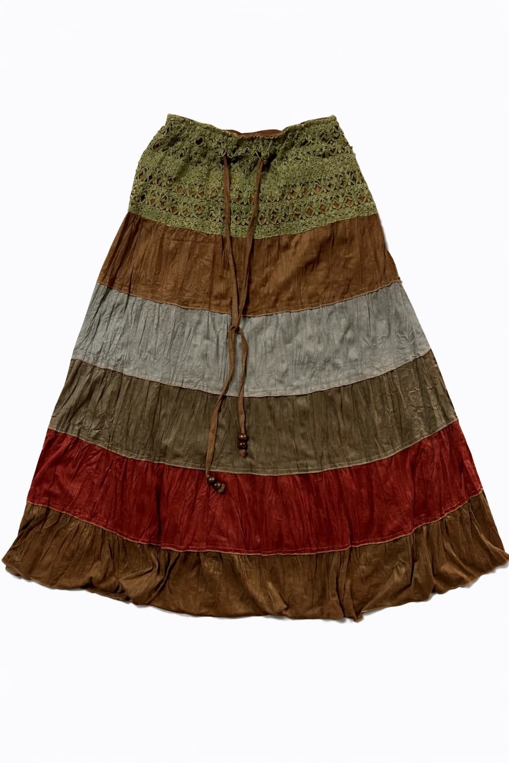 빈티지 롱 스커트 (에스닉/밴딩) 상품이미지1