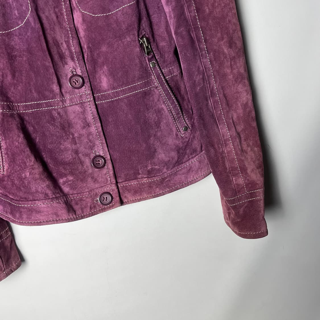 [Danier] 대니어 워시드 스웨이드 레더 자켓 상품이미지4