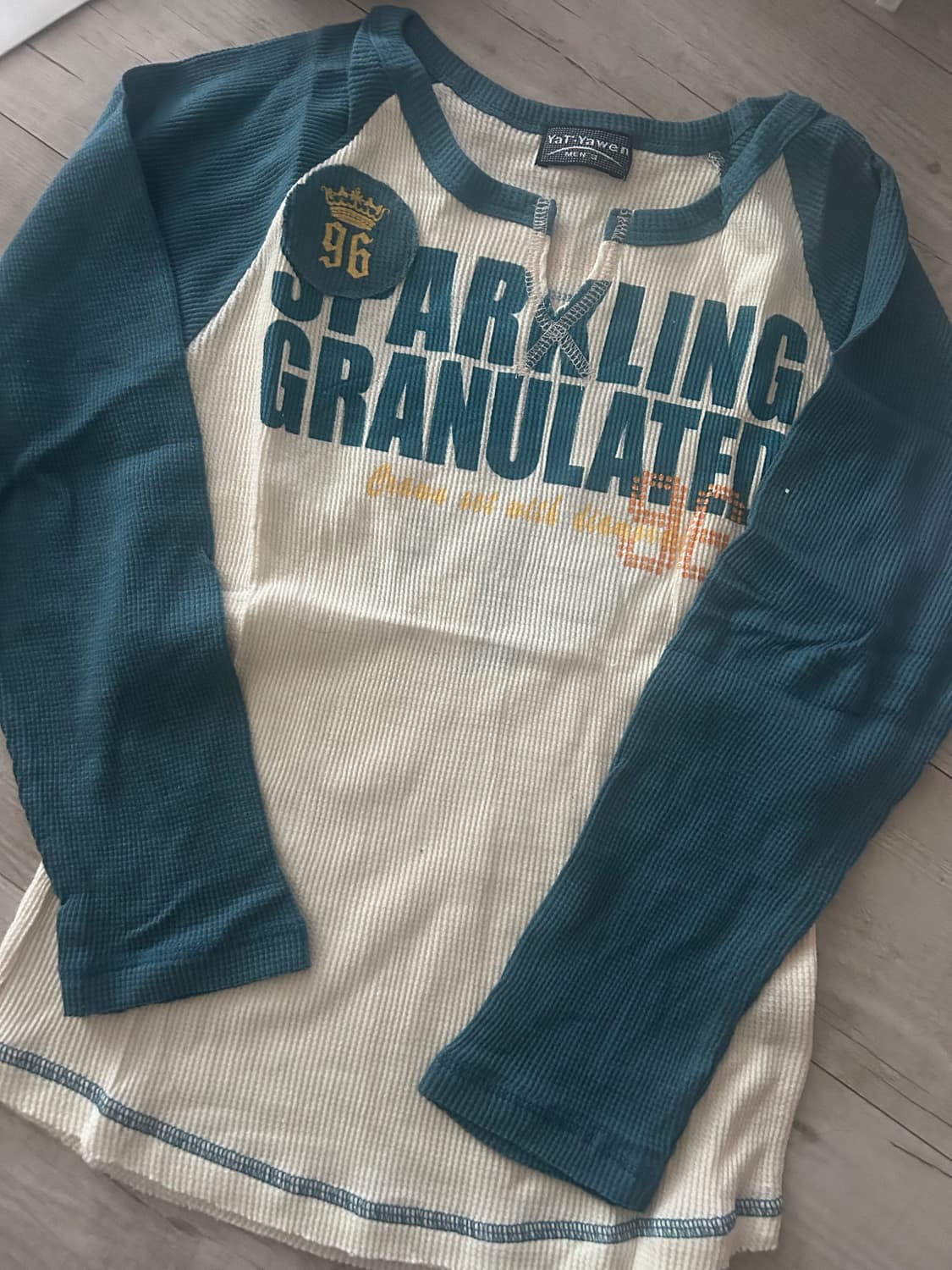 빈티지 블루 롱슬리브 상품이미지1