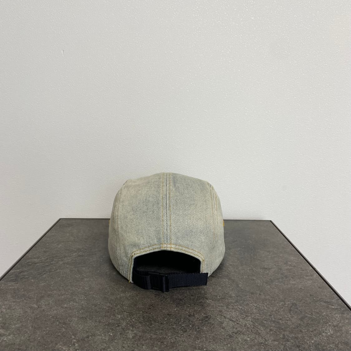 슈프림 23SS 더티 데님 박스로고 캠프캡 모자 상품이미지5