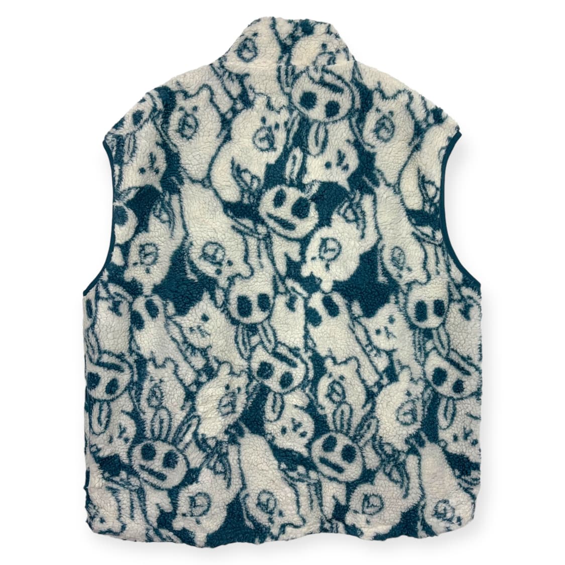 데드스탁 빈티지 패턴 플리스 후리스 베스트 조끼 상품이미지8