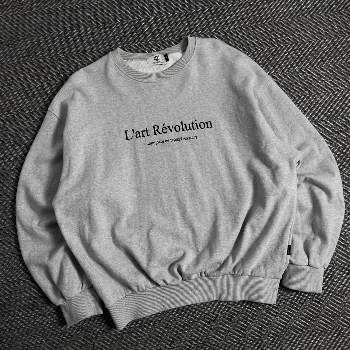 어반스터프 빅로고 박시핏 맨투맨y 3147 상품이미지1