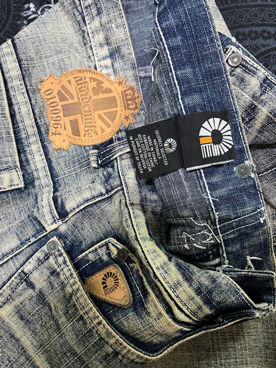 90‘s AKDMKS 아카데믹스 버뮤다 데님팬츠 34 상품이미지6