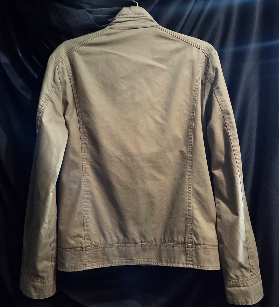 자라 맨 코튼 라이더 자켓 상품이미지4