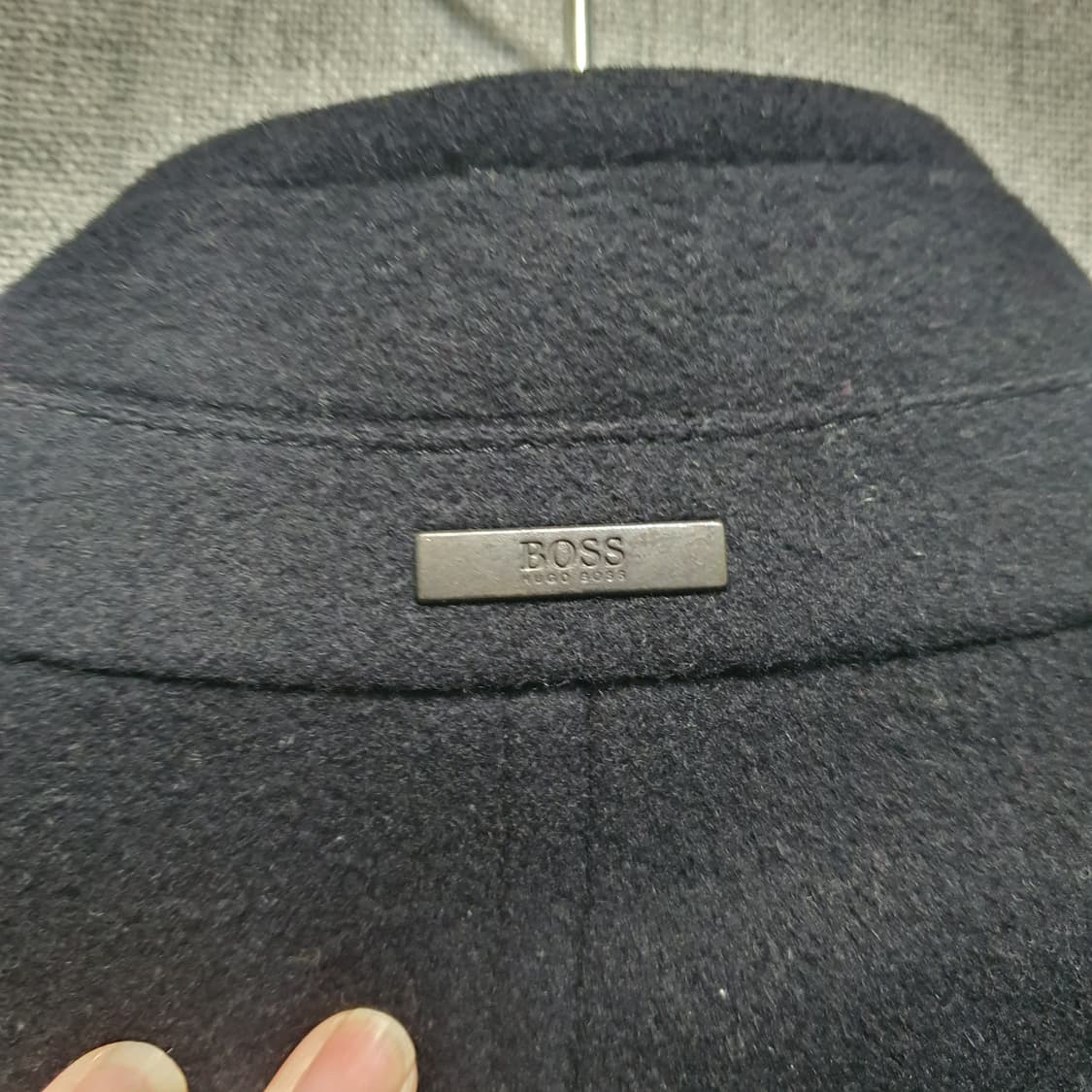 휴고보스 남성 캐시미어 모직 코트  상품이미지4