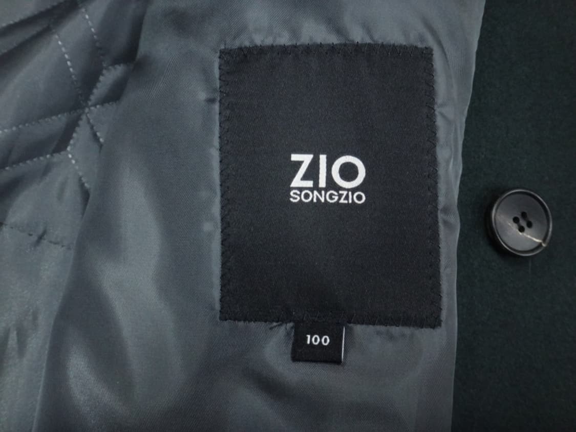 (100) 지오송지오 캐시미어 혼방 더블 오버핏 모직 코트 상품이미지8