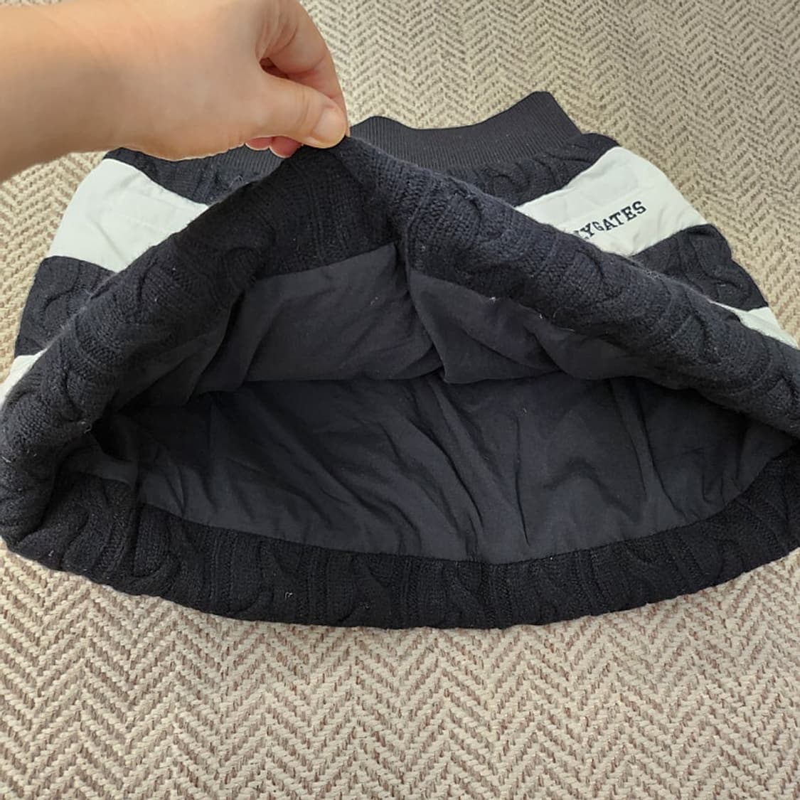 파리게이츠 구스다운 치마 상품이미지3