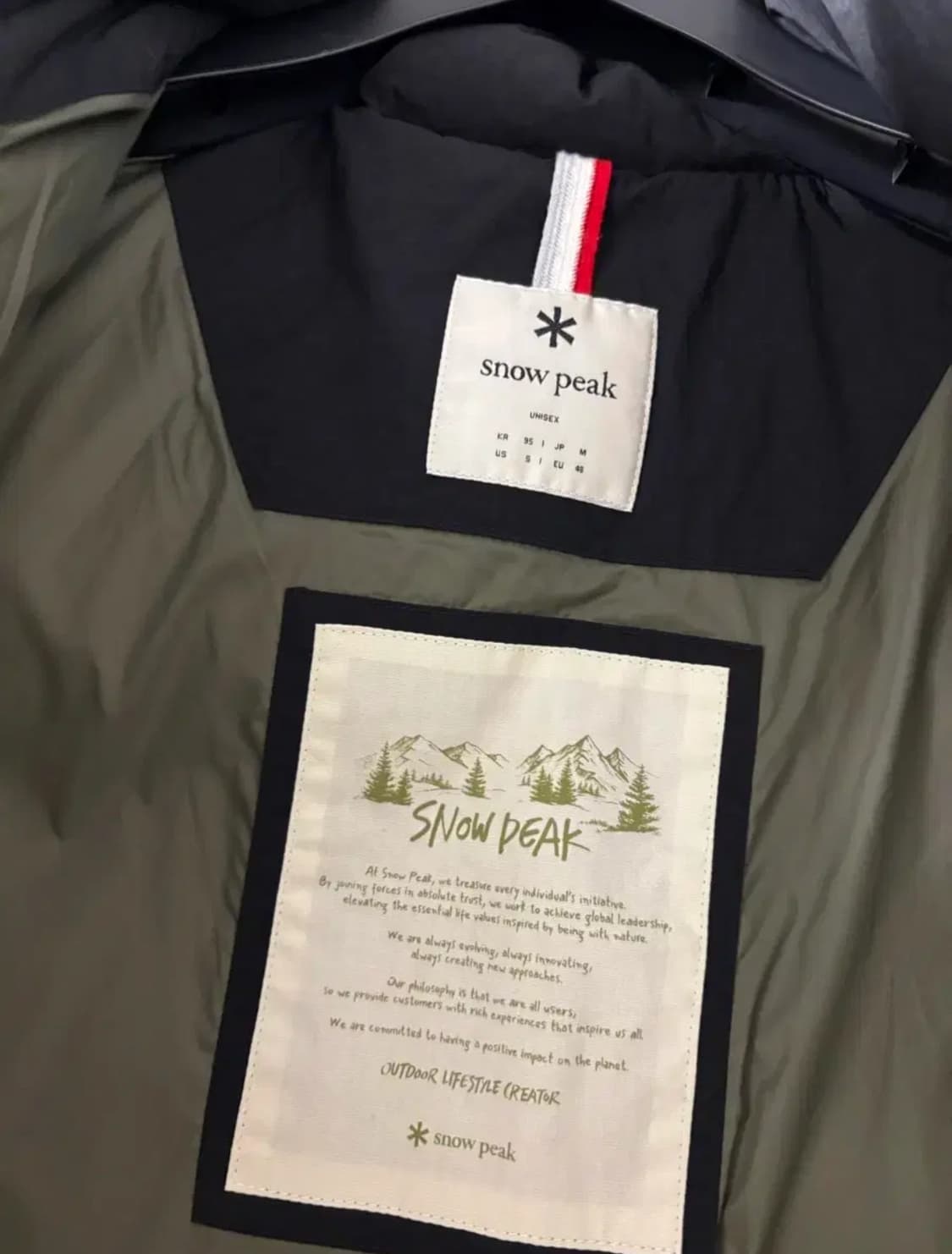 스노우피크 패딩 상품이미지4