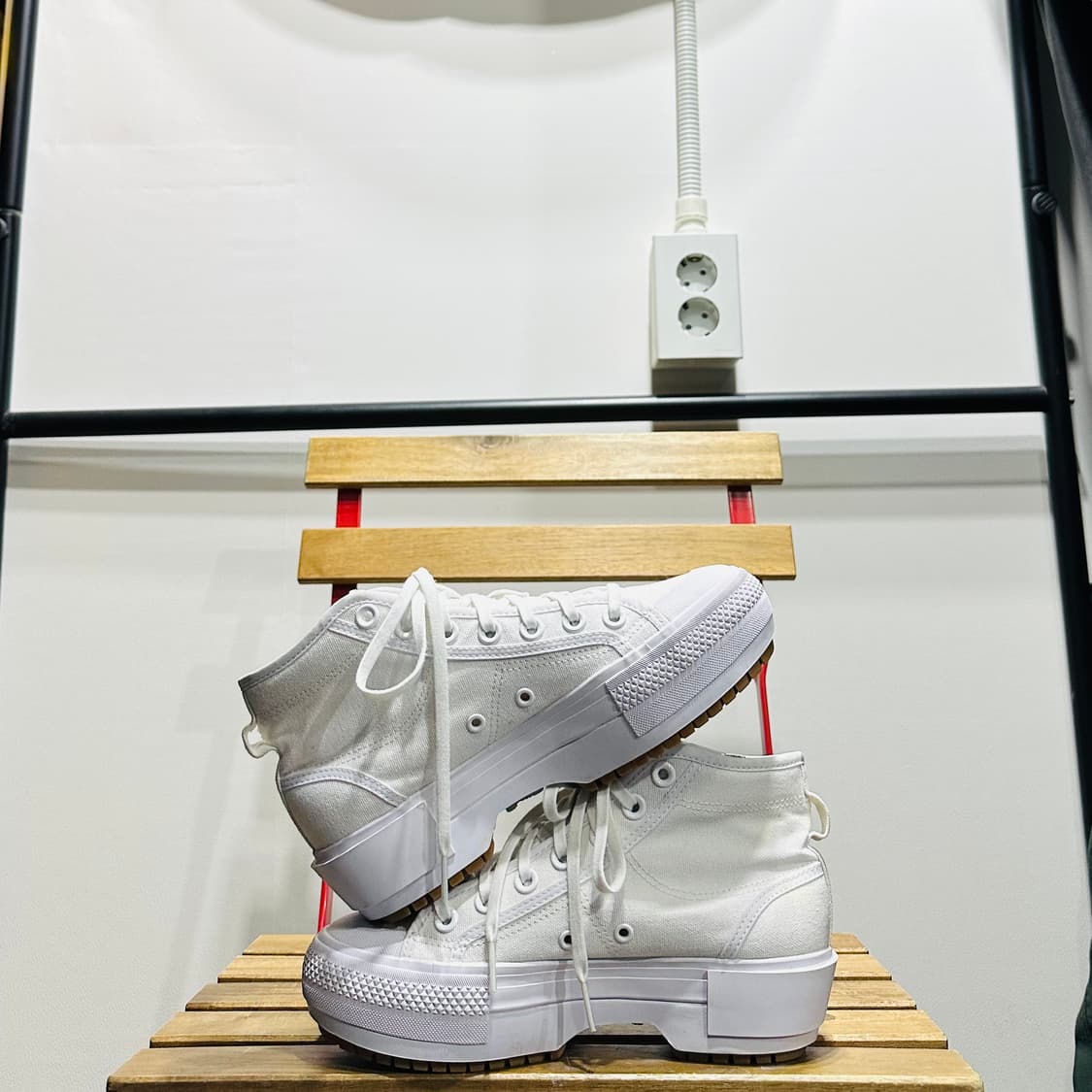 230) 아디다스 운동화 여성 여자 신발 니짜 트렉 화이트 상품이미지7