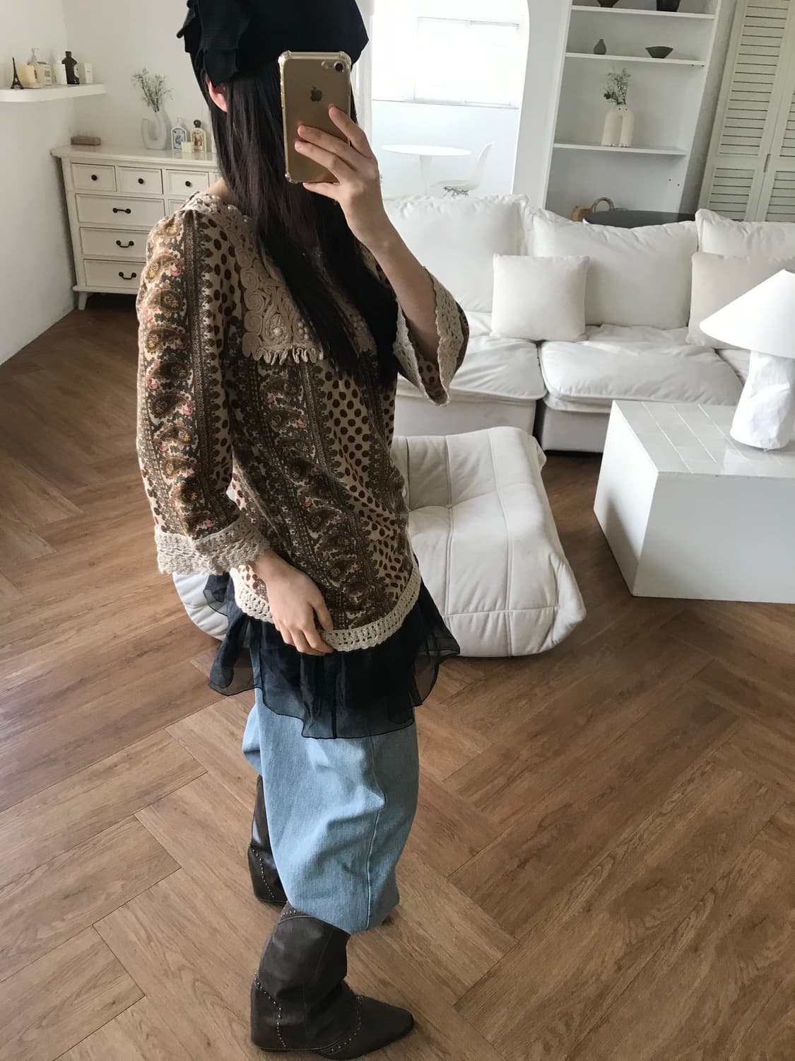 vintage pattern t-shirts 상품이미지2