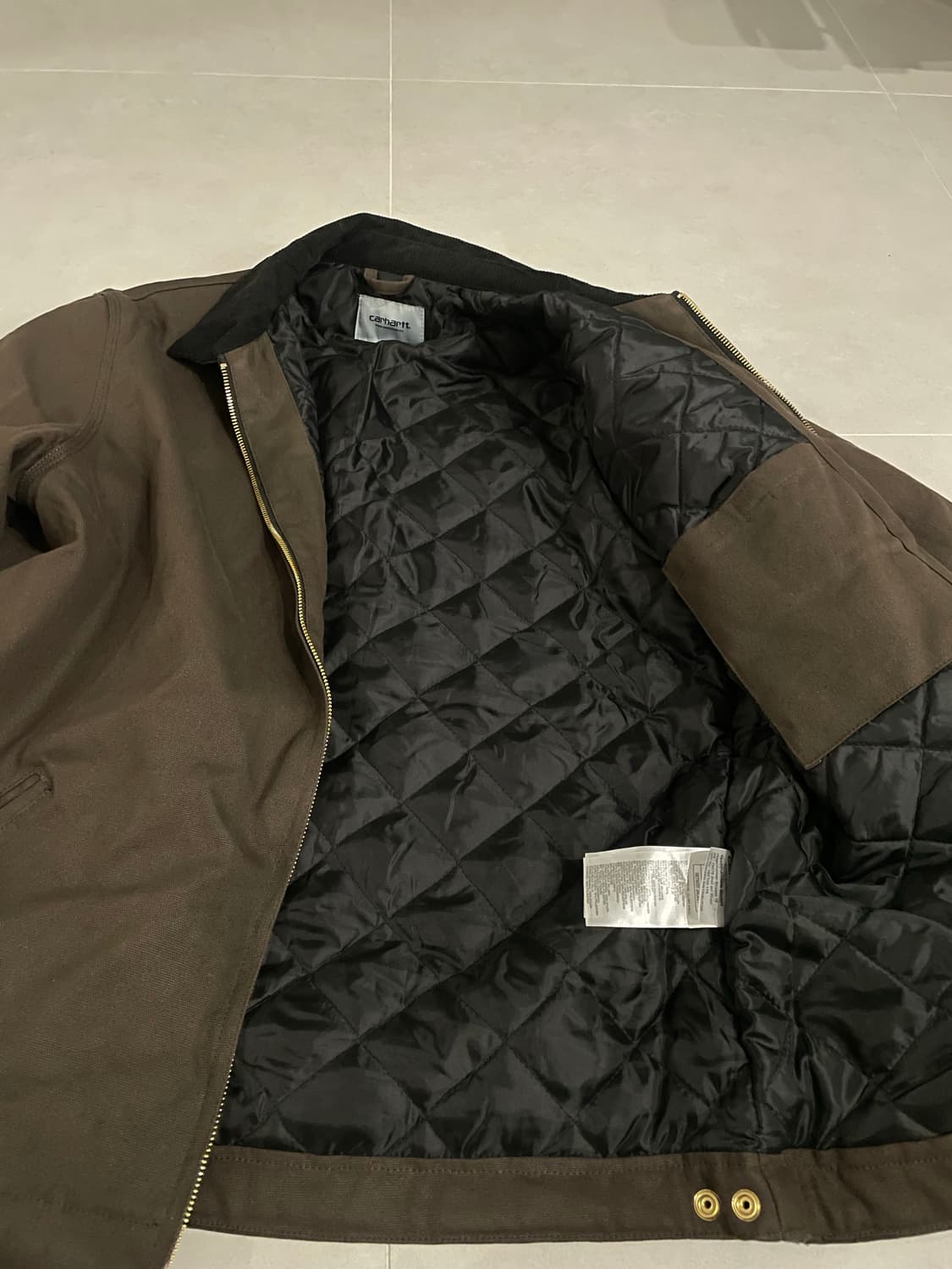 칼하트 디트로이트 토바코블랙 상품이미지2