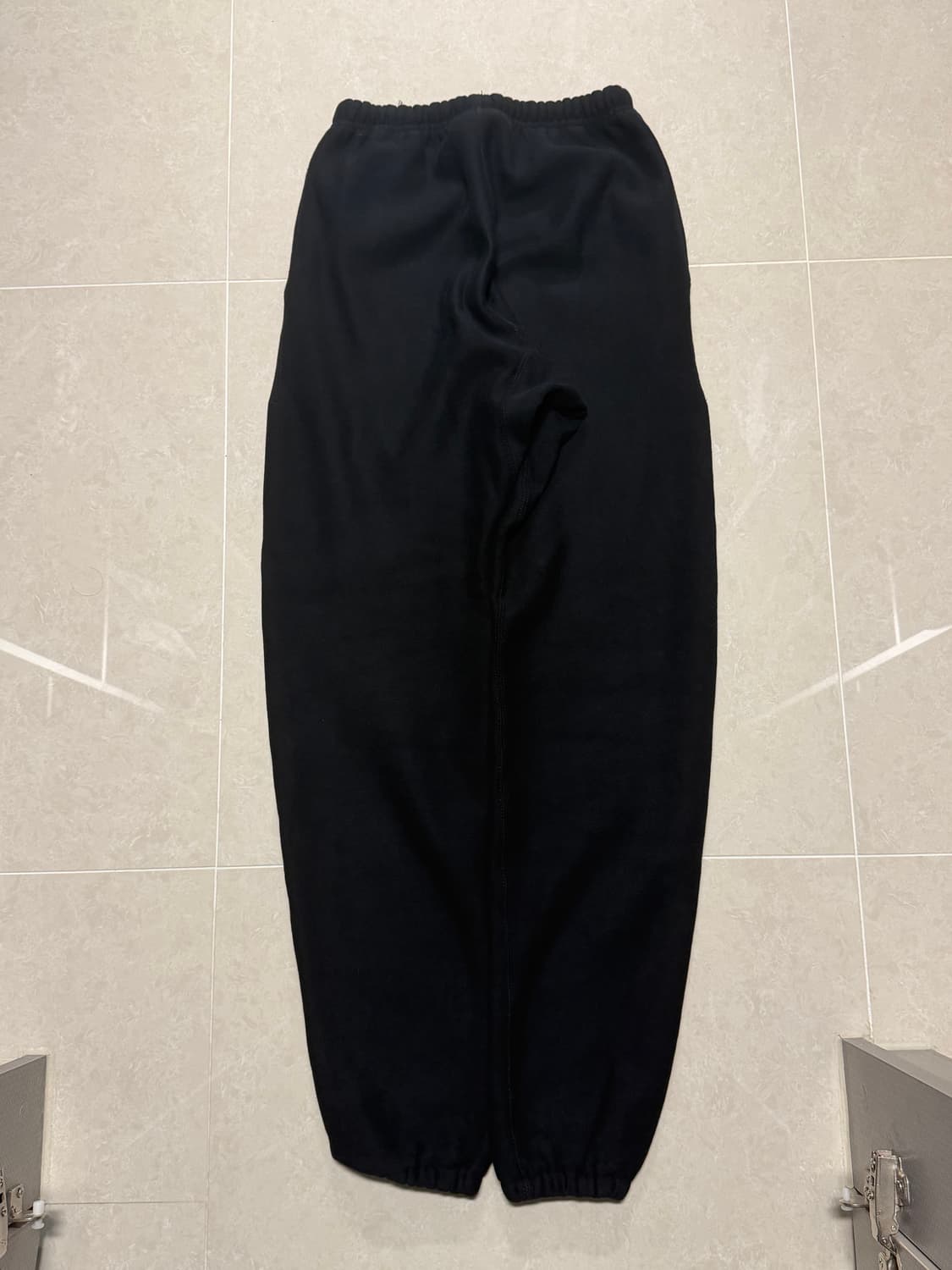 캠버 스웻팬츠 블랙 상품이미지2