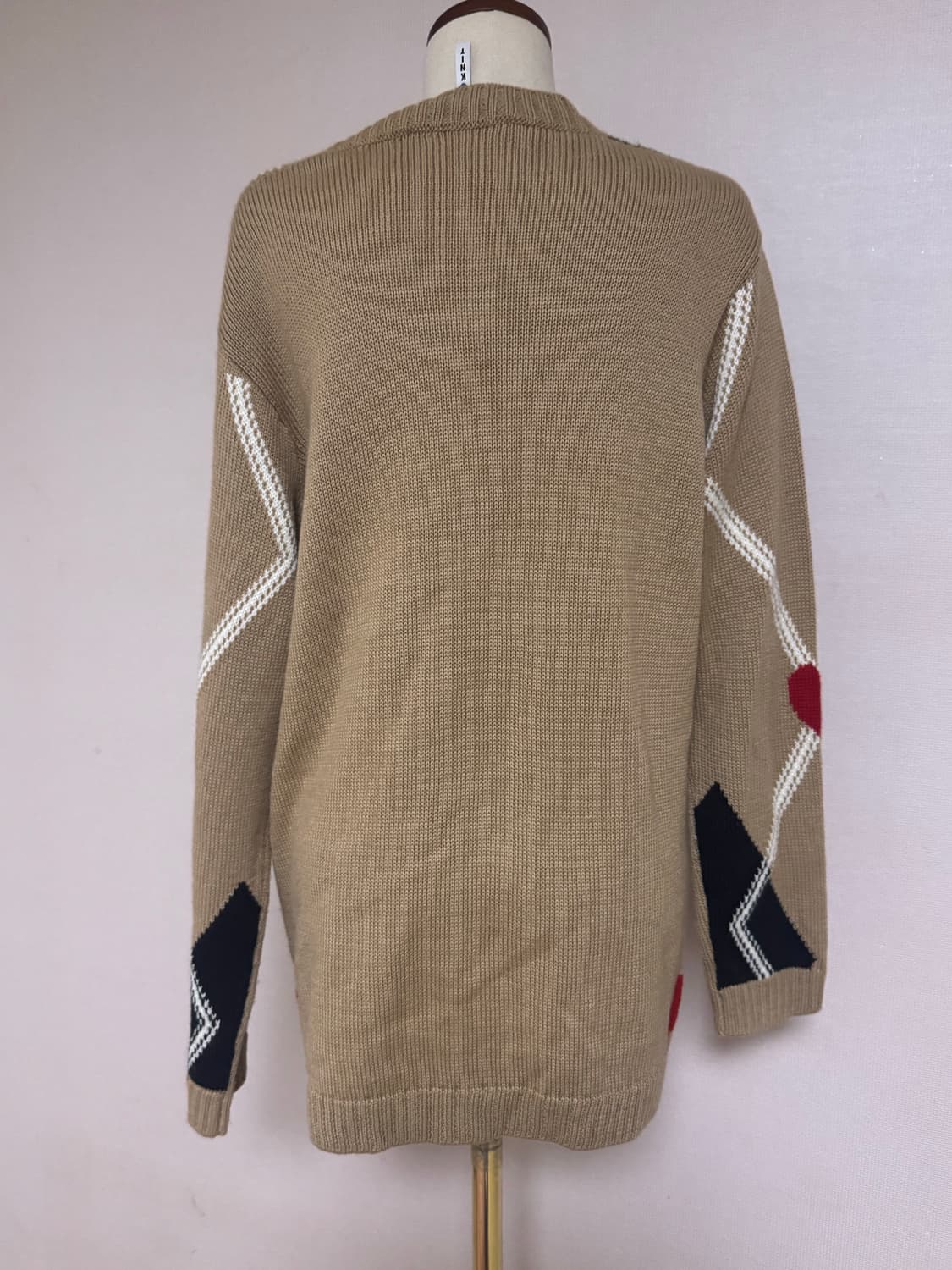 MSGM 아가일 니트 가디건 상품이미지4