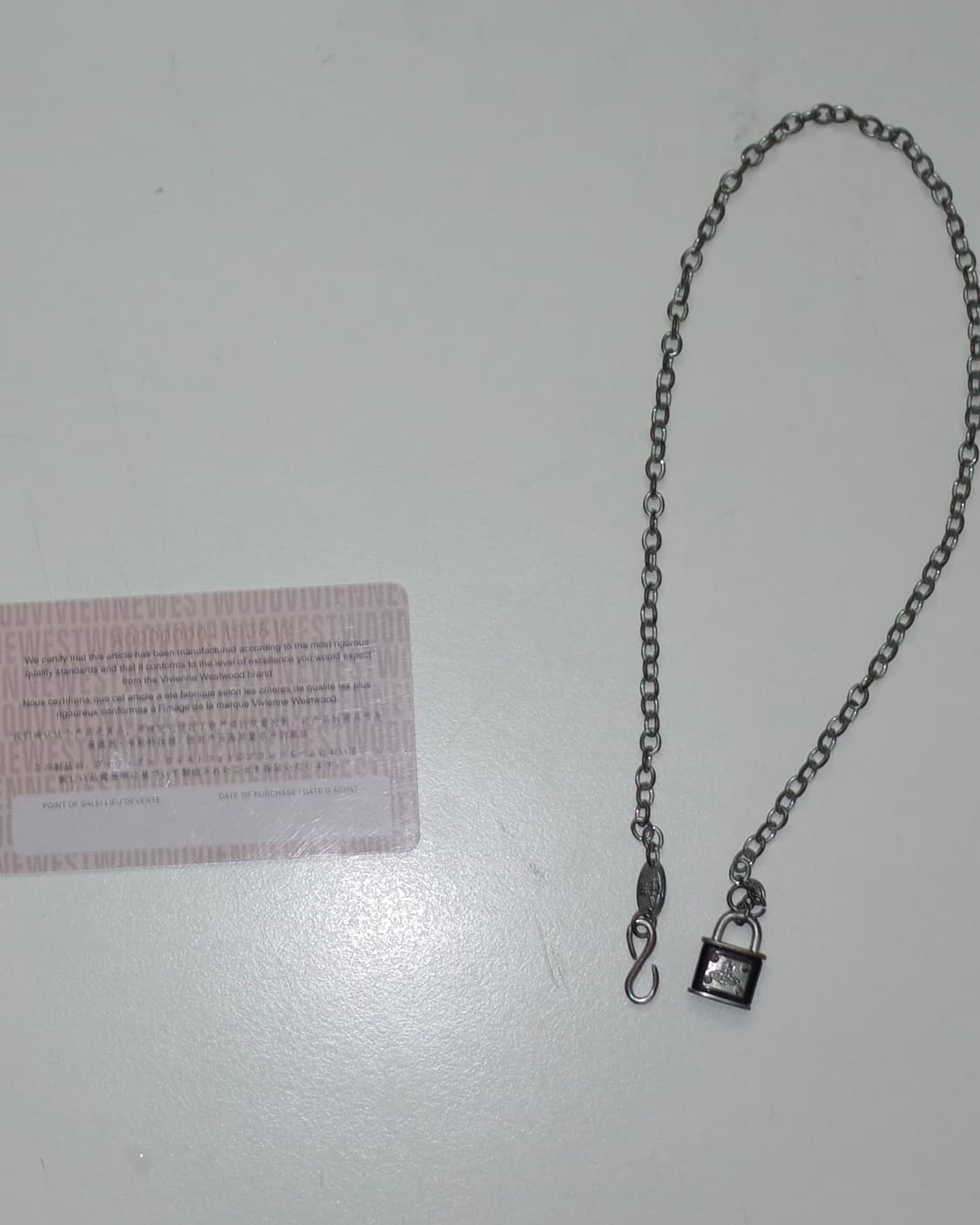 Vivienne Westwood Padlock Necklace 상품이미지8