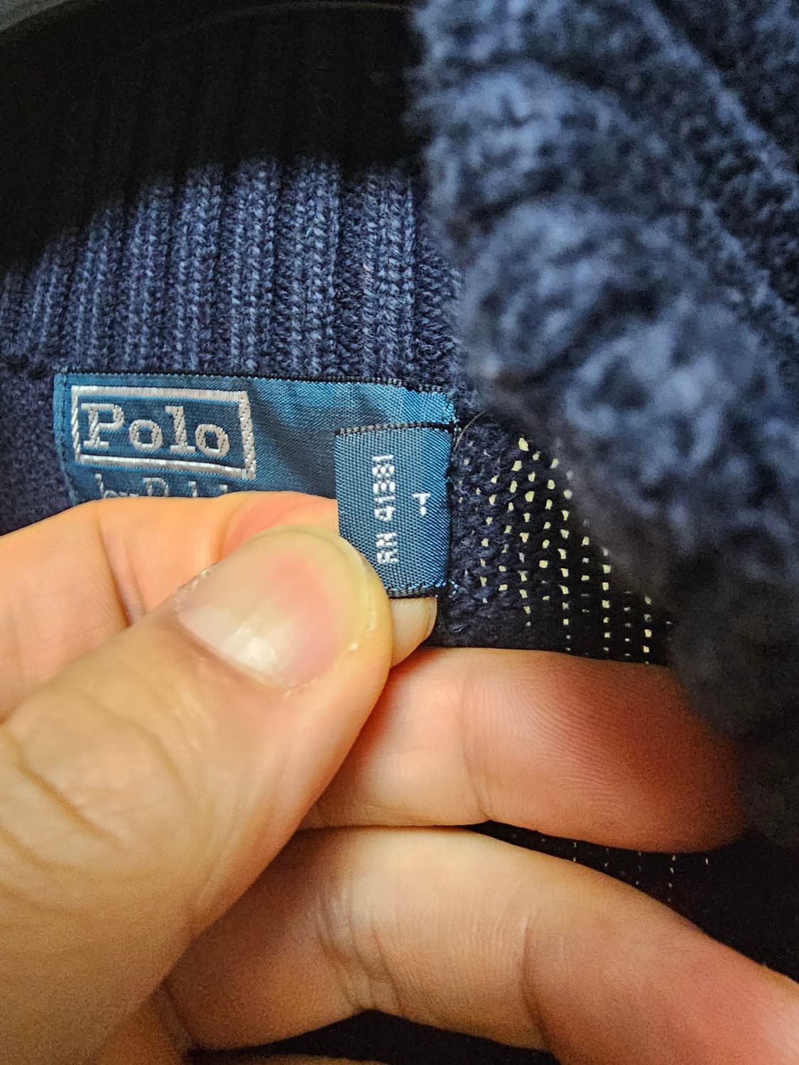 폴로 니트 코튼 M 상품이미지8