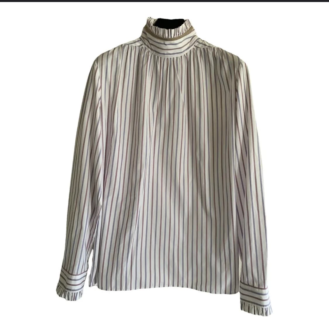구찌 러플 스트라이프 셔츠 48 상품이미지1