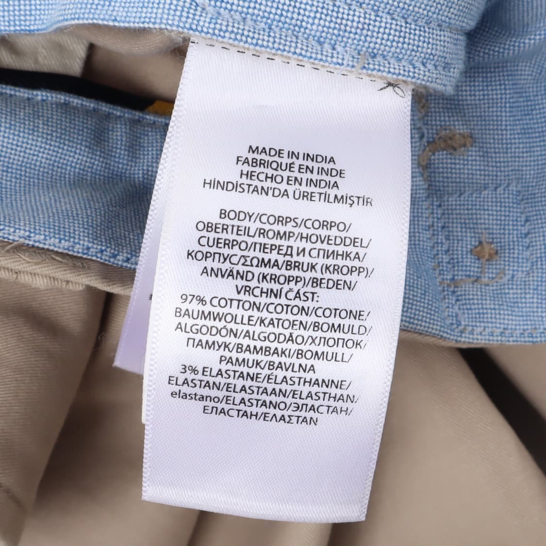 폴로 랄프로렌 베이지 스트레치 스트레이트핏 치노팬츠 상품이미지8