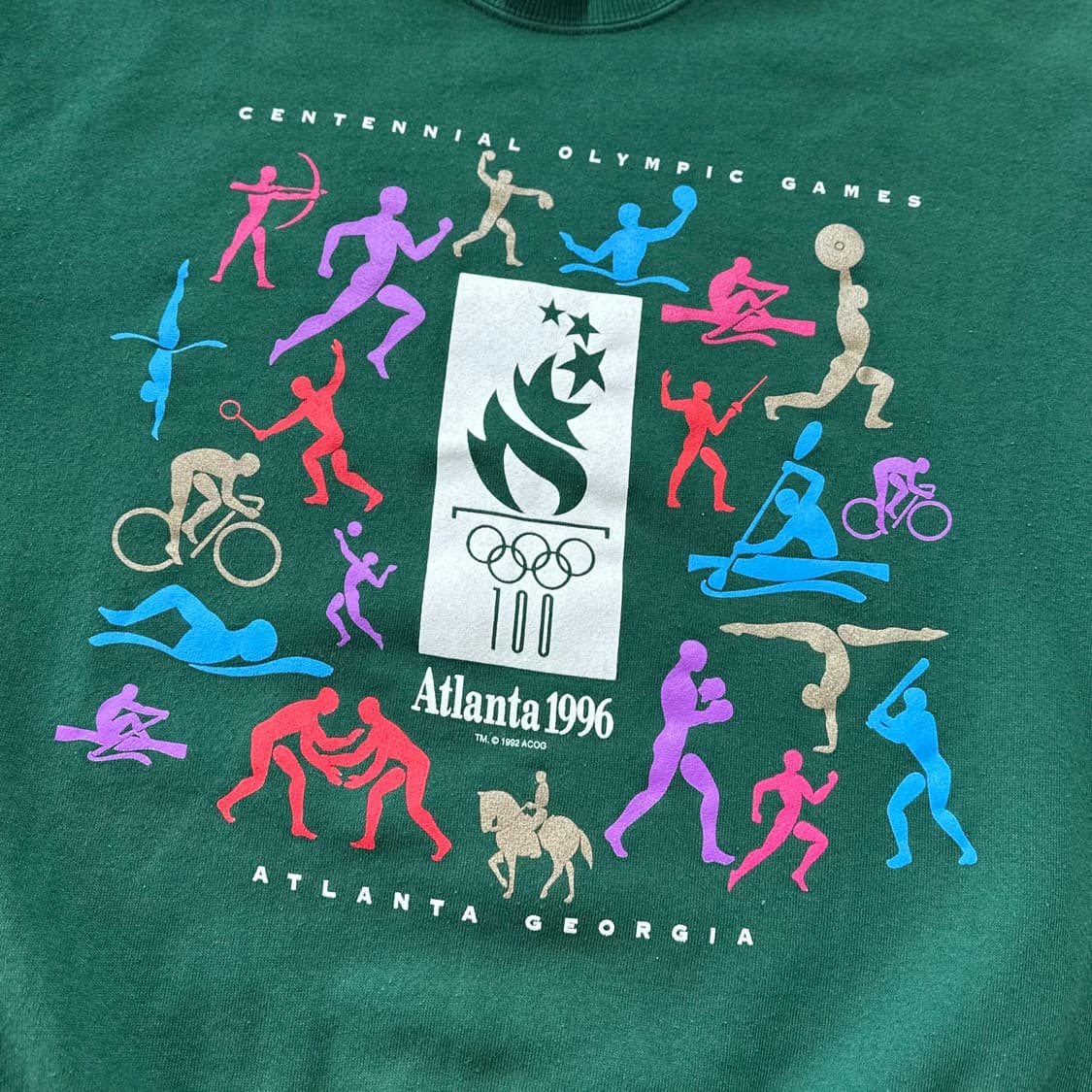 90s 아틀란타 올림픽 스웻셔츠 L 상품이미지3