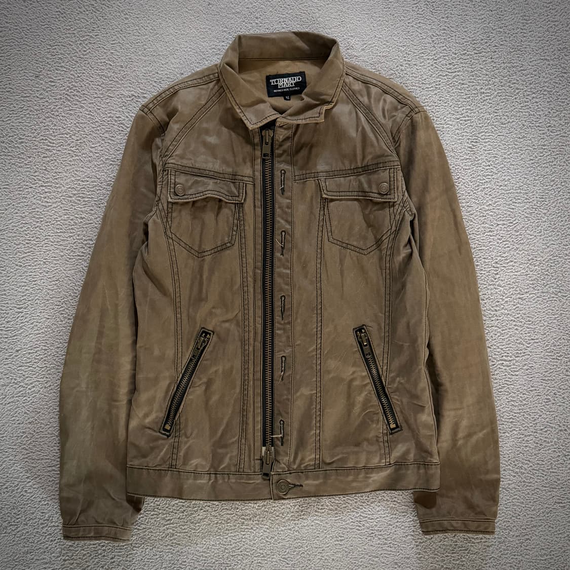 Tornadomart leather jacket 상품이미지1