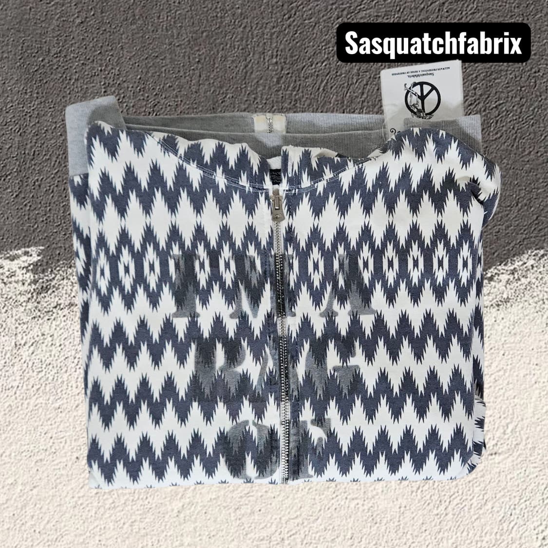 Sasquatchfabrix 아즈텍 패턴 후드 (105) 상품이미지3